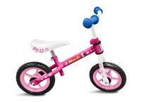 Disney Minnie Mouse Loopfiets met 2 wielen 10 Inch Meisjes Roze/Wit - thumbnail