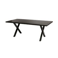 Eetkamertafel Raegan Magnolia Zwart 200 cm