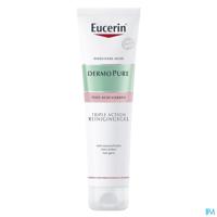 Eucerin DermoPure Triple Action Reinigingsgel Post-Acne Vlekken Onzuivere Huid 150ml