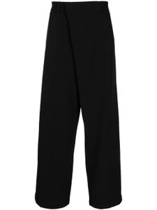 SONGZIO pantalon ample à design asymétrique - Noir