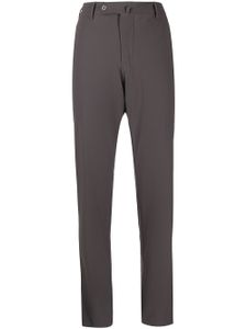 PT Torino pantalon de costume slim à design stretch - Marron