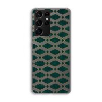 Moroccan tiles: Samsung Galaxy S21 Ultra Transparant Hoesje