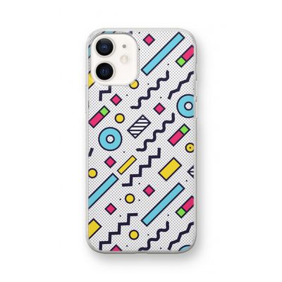 8-bit N°8: iPhone 12 mini Transparant Hoesje