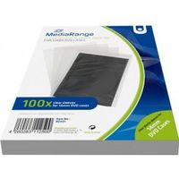 MediaRange Toebehoren CD-/DVD-Rohlinge Opbergmap/sleeve 1schijven Transparant MediaRange Toebehoren CD-/DVD-Rohlinge Opbergmap/sleeve 1schijven Transparant