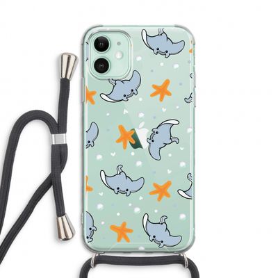 Manta: iPhone 11 Transparant Hoesje met koord