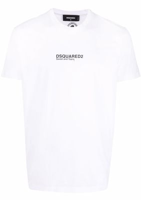 DSQUARED2 t-shirt à logo - Blanc