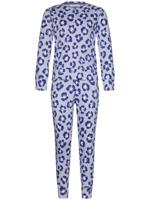 Warme meisjes pyjama panterprint