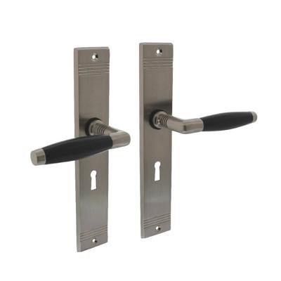 Intersteel Jaren 30 deurklinkTon Basic sleutelgat 56mm mat nikkel - 0019.023824