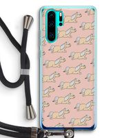 Ponys: Huawei P30 Pro Transparant Hoesje met koord