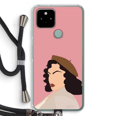 Confidence: Pixel 5 Transparant Hoesje met koord