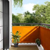 Balkonscherm Oranje 90x1000 cm 100% Polyester Oxford