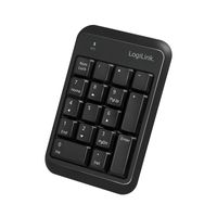 LogiLink ID0201 numeriek toetsenbord Laptop Bluetooth Zwart