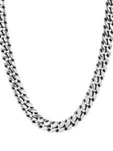 David Yurman collier en maille gourmette 11.5 mm - Argent