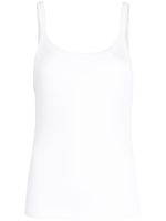 Vince Ribgebreide tanktop - Wit - thumbnail