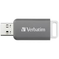 Verbatim V DataBar USB 2.0 Drive USB-stick 128 GB Grijs 49456 USB-A 2.0