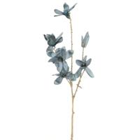 Magnolia spray ardesio groen 74 cm kunstbloem Buitengewoon de Boet - Buitengewoon de boet