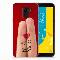 Samsung Galaxy J6 2018 | Sillicone Back Cover | Liefde - Origineel Romantisch Cadeau