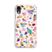 Terrazzo Memphis Pink: iPhone XR Volledig Geprint Hoesje