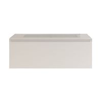 Badkamermeubelset Gliss Eros 90 cm Met Wastafel Mat Wit