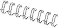 Fellowes draadruggen, doos van 100 stuks, 12 mm, zilver - thumbnail
