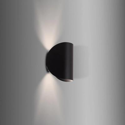 Wandlamp &apos;Gala&apos; led modern 6W led (4 kleuren)-Zwart