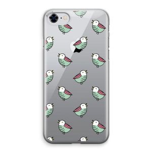 Vogeltjes: iPhone 8 Transparant Hoesje