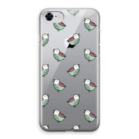 Vogeltjes: iPhone 8 Transparant Hoesje