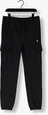 Lyle & Scott winter sweat broek jongens - Jet zwart - Cargo