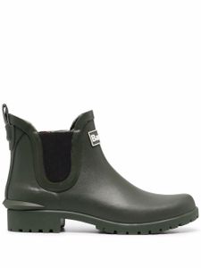 Barbour bottines à patch logo - Vert