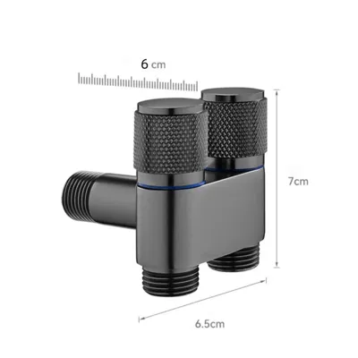 DualFlow Pro - 2-in-1 Wandkraan voor Toilet & Wasmachine