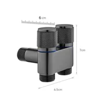 DualFlow Pro - 2-in-1 Wandkraan voor Toilet & Wasmachine