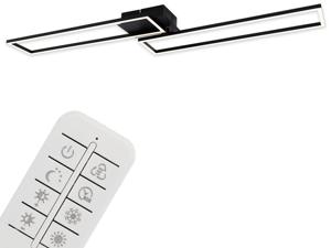 Briloner Plafondlamp (rechthoekig (zwart))