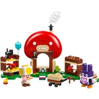 Lego super mario 71429 uitbreidingsset: nabbit bij toads winkeltje