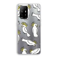 Papegaai: Oppo A95 5G Transparant Hoesje