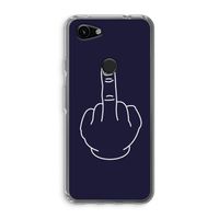 F**k U: Google Pixel 3a Transparant Hoesje