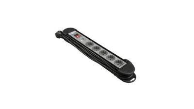 VB 61080 tafelcontactdoos pro 5-voudig + ra 3m + schakelaar