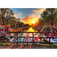 Puzzel van 1000 stukjes Fietsen in Amsterdam, Volwassenen en kinderen vanaf 14 jaar, Puzzel van hoge kwaliteit, 12000662, Ravensburger
