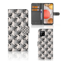 Samsung Galaxy A42 5G Telefoonhoesje met Pasjes Salamander Grey - thumbnail