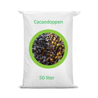 Cacaodoppen Bodembedekker 50 liter - Warentuin mix