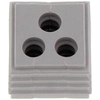 CONTA-CLIP KDS-DE 3X5-6 GR Afdichtingselement Thermoplastisch elastomeer Grijs 10 stuk(s)