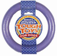 HAPPY PET TOUGH TOY RUBBER RING 15X15X2,5 CM