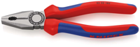 Knipex Kombitang | Meer-componentengrepen | Zwart geatramenteerd | Lengte 180 mm | Zelfbedieningskaart/blister - 03 02 180 SB