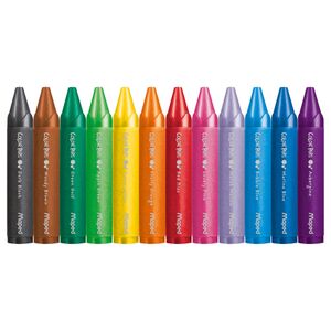 Maped ColorPeps Jumbo Waskrijtjes 12 Kleuren