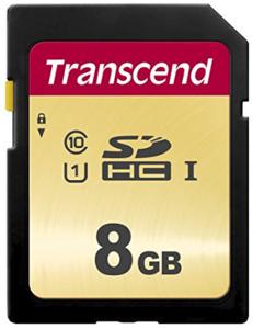 Transcend 8GB, UHS-I, SD SDHC MLC Klasse 10