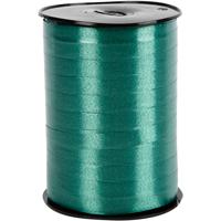 Creativ Company Cadeaulint, b: 10 mm, glossy, donkergroen, 250 m/ 1 rol
