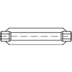 TOOLCRAFT TO-6866010 Spanmoer M16 Staal Verzinkt DIN 1480 1 stuk(s)