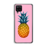 Grote ananas: Samsung Galaxy A12 Transparant Hoesje