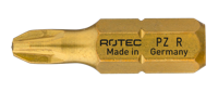 Rotec Schroefbit PZ 2 | Gereduceerd | L=25 | C6.3 | TiN | 2 stuks - 803.00062