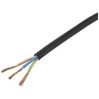 TRU COMPONENTS TC-11595928 Rubberkabel H07RN-F 3 x 4 mm² Zwart per meter - thumbnail