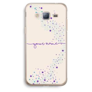 Sterren: Samsung Galaxy J3 (2016) Transparant Hoesje